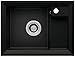 Produktbild LINDBERGH® Granitspüle"FIN11" Schwarz Einbauspüle Küchenspüle Spüle Spülbecken + DREHEXCENTER - Verbundstoffe MADE IN GERMANY