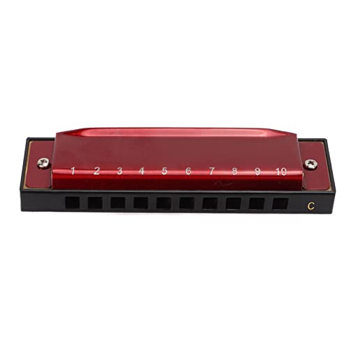 Omabeta Harmonica buccal professionnel durable pour débutants – Bonne intonation – Cultivez l’intérêt pour la musique pour les étudiants pour la performance pour jouer (rouge) - Les Beatles, Paul McCartney, John Lennon, RIngo Starr, George Harrison Omabeta Harmonica buccal professionnel durable pour débutants - Bonne intonation - Cultivez l'intérêt pour la musique pour les étudiants pour la performance pour jouer (rouge)
