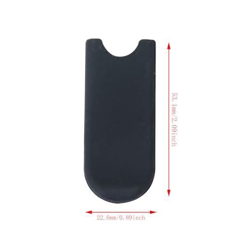 DGBRSM Saxophone Thumb Rest Hook Gel Cushion Pad Saver Cover Sax Comfortable Saxophone Thumb Finger Rest Pad Rubber Sax Gel Cushion Pad, for Tenor Saxophone, Baritone Saxophone