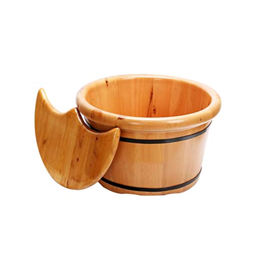 Spa de pies de madera BABYCE para relajación y pedicura