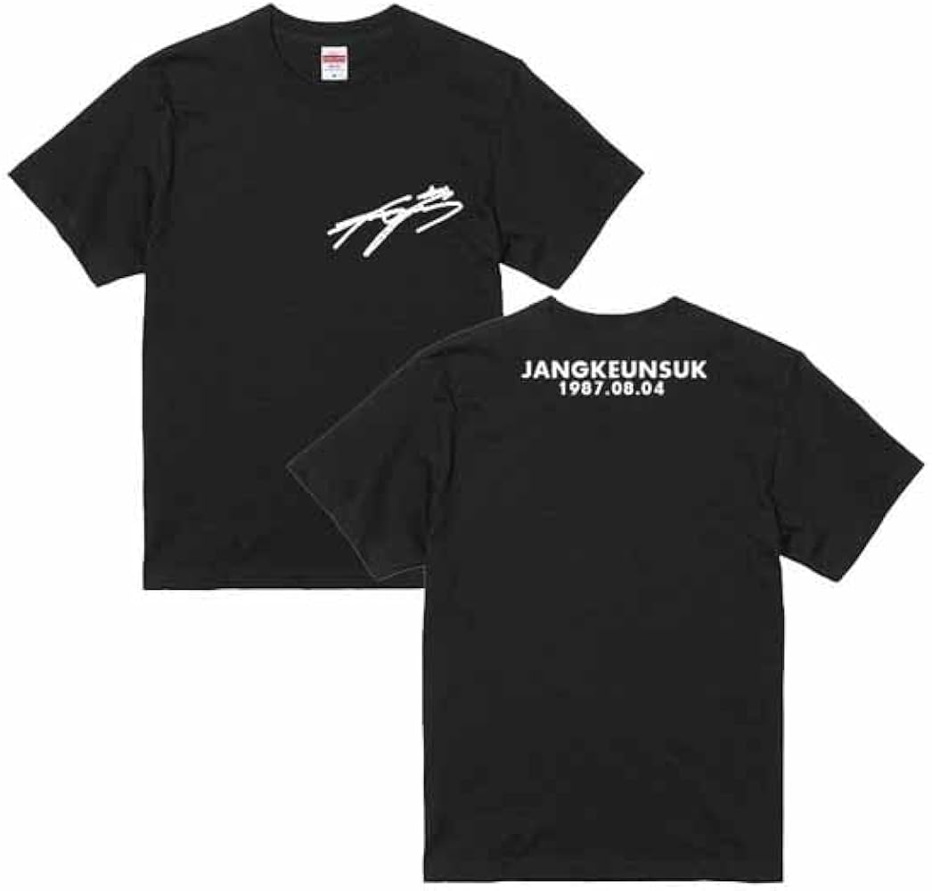 チャン・グンソク Tシャツ Amazon.co.jp: チャングンソク チャン・グンソク サイン ネーム