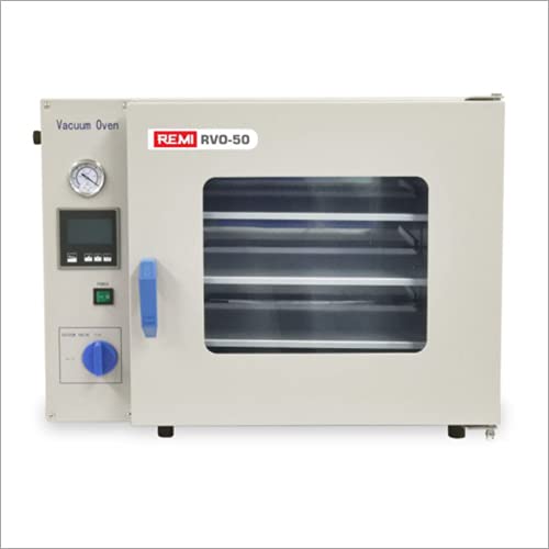 REMI Vaccum Oven (50 Liters) temperature range from RT + 10°C to +200
