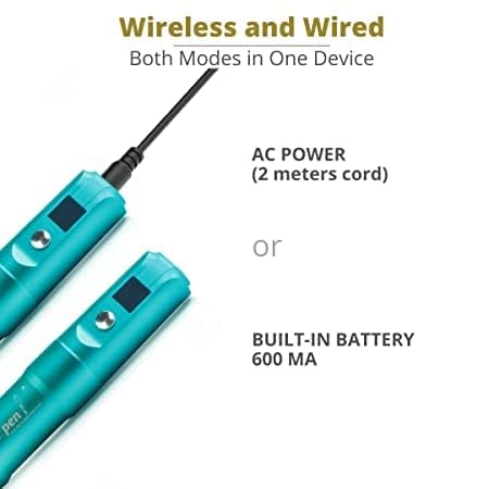 R A Products Dr. Pen Ultima A6S Professional Microneedling Pen - Wireless Derma Auto Pen - Best Skin Care Tool Kit for Face and Body - 2 Cartridges (16pin)