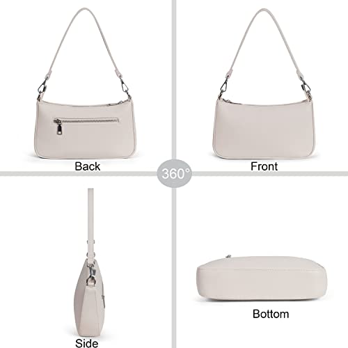 NIUEIMEE ZHOU Small Shoulder bag with 2 Removable Straps Cross Body Clutch Purse Handbag for Women4