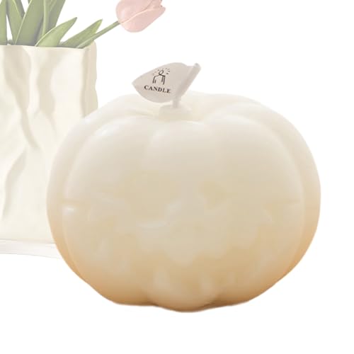 Decoración de Otoño con Velas | Velas Calabaza Halloween - Centro De Mesa Con Velitas Aromáticas Para Decoración De Otoño Fiestas En Casa Cocina Dormitorio Comedor Estilo Rústico