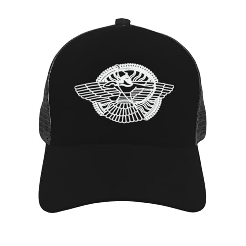 Assyrian Symbol Unisex Mesh Baseball Caps - Classic Adjustable Hat3