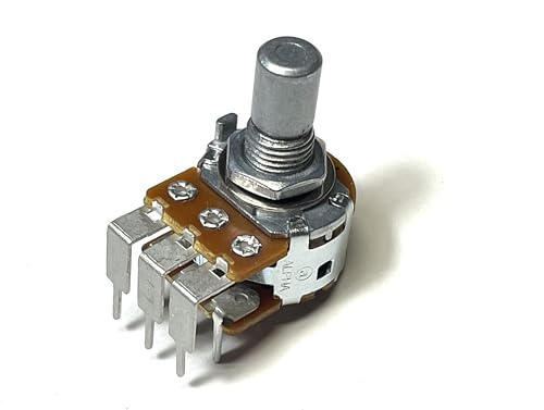 ALPHA �A���t�@ RV16 DUAL POT SOLID SHAFT POTENTIOMETER �f���A�� �|�b�g �|�e���V�����[�^�[ �����}�E���g �A���O�����b�O �\���b�h�V���t�g (B1M��)