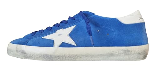 Golden Goose Scarpe Sneakers da Uomo Vintage Superstar 50749 Bluette