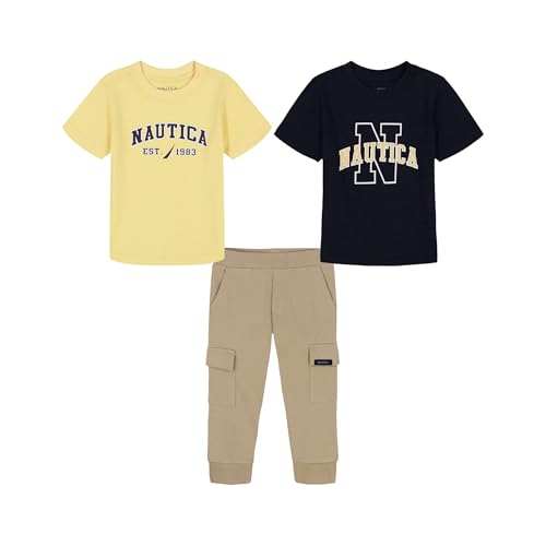 Nautica 3 PC TWO TEE PANT SET