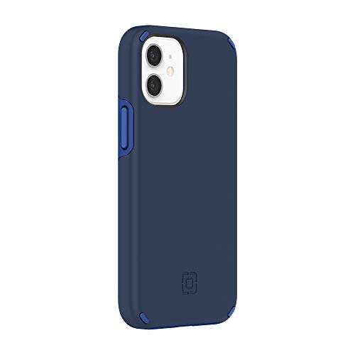 Coque iPhone 12 Mini Incipio Duo bleu foncé antichoc double couche - 5