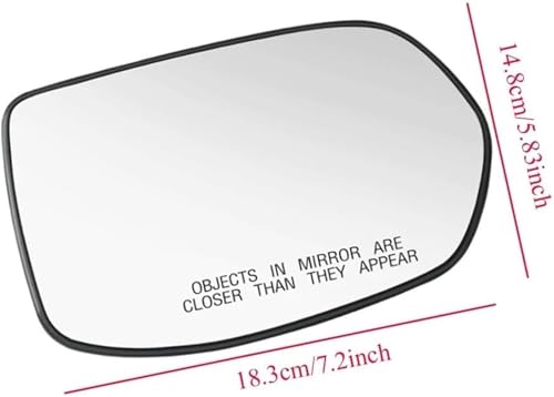 Lentille de rétroviseur droit CRV miroir cassé solution chauffante - 3