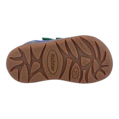Richter Buty dziecięce dla chłopców Samy buty do nauki chodzenia, Nautical/Lemon/cobal, 23 EU, Nautical Lemon Cobal, 23 EU