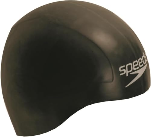 Speedo Unisex Aqua V Racing Badekappe | Racewear Black One Size