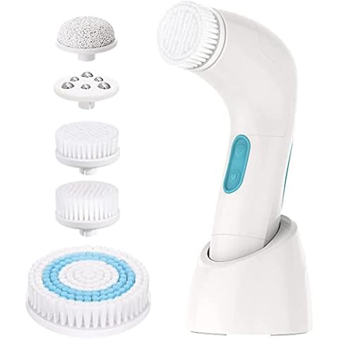 icolorfuled Cepillo Limpiador Facial con 5 Cabezales Cover