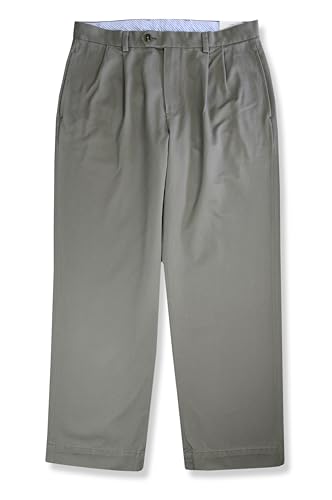 Brooks Brothers Mens Archive Collection Traditional Fit Pleated Chino Pants,