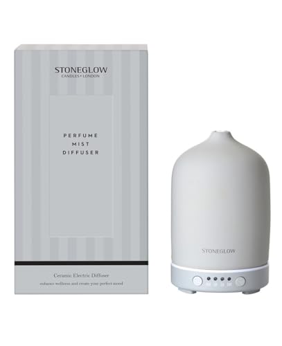 Stoneglow Modern Classics Collection - Ceramic Perfume Mist Diffuser (Grey)