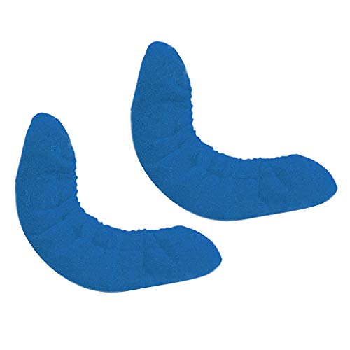 YIJU Toalhas Patins de Jaqueta de Lâmina Hóquei Skate Guardas Soaker Covers Guard, Azul L