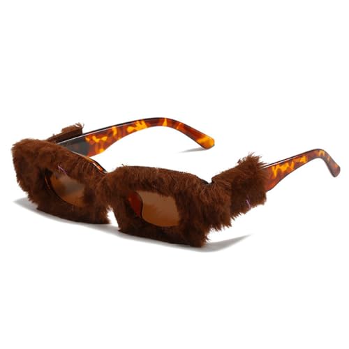 Lunettes de soleil rétro petit rectangle pour des festivals stylés et sorties en ville