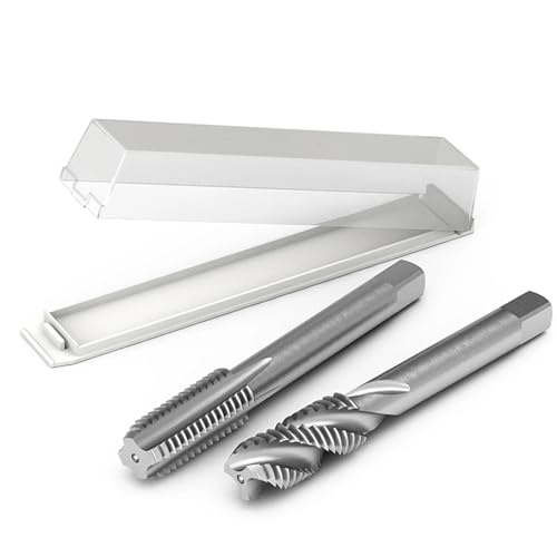 Macho de roscar M16 de acero inoxidable para ranurado recto y punta en espiral 4