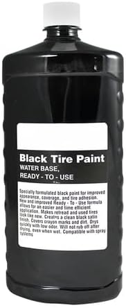 All States Black Tire Quart fits Paint Universal
