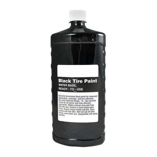 All States Black Tire Quart fits Paint Universal