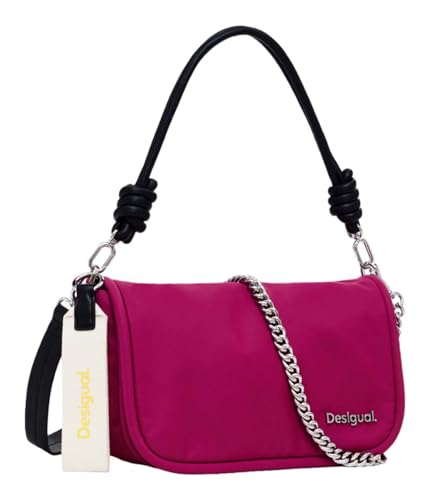 Desigual sac à épaule bandoulière Priori Gales Maxi Crossbody Bag Fuchsia rose