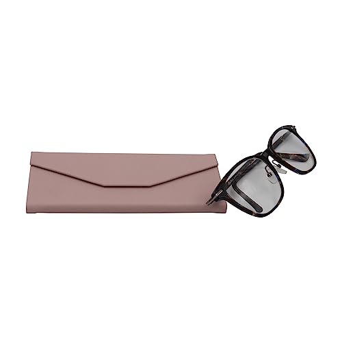 Image of Real Sic Glasses Case for Men and Women - Magnetic Folding Hard Shell Sunglass Holder - Inspired by Solid Color