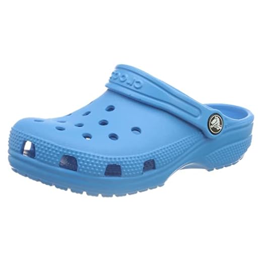 Crocs Classic K, Zuecos, Ocean, 34/35 EU