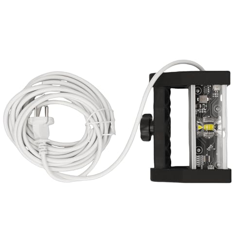 FTVOGUE Lumière D'inspection de Peinture LED à Roulement en Silicone Flexible, luminosité Réglable Noire pour Divers Scénarios de Polissage (ABS+gel de silice)