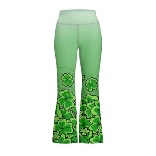 Girls High Waisted St. Patrick's Day Leggings 5-14t Code Elegant Running Comfortable Girls4