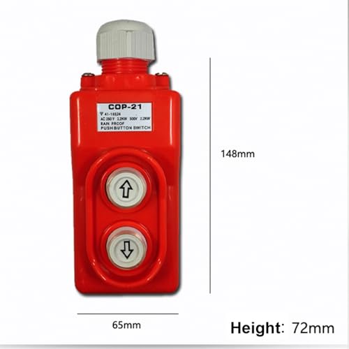 Interrupteur de levage COP-21 pour contrôler une grue suspendue AC250V - 2