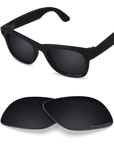 Image of BLAZERBUCK Photochromic Replacement Lenses Compatible with Ray-Ban Meta Wayfarer RW4006 | RW4012 (Gen 2) 50mm Smart Glasses