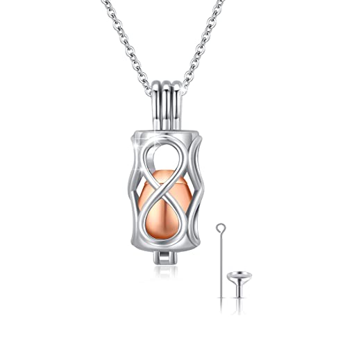 Collier urne infini, le cadeau commémoratif idéal pour soutenir une femme en plein deuil