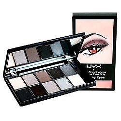 NYX 10 Color Eyeshadow Palette For Your Eyes Only Smokey Eyes ESP10CSMEY