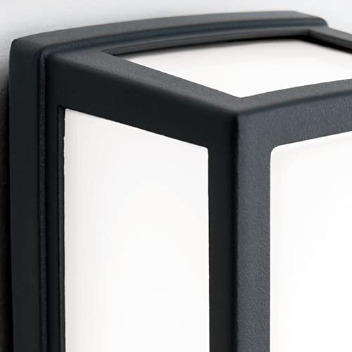 LED Außenwandleuchte anthrazit IP54 3000K Außenleuchte Wandleuchte