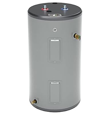GE Appliances 30 Gallon Electric Water Heater with Adjustable Thermostat, Short, 240 Volt