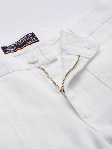 Image of The Indian Garage Co Men Slim Fit Solid Mid-Rise Cargos