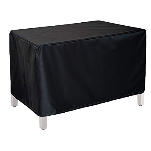 Image of QIAOH Cube Garden Furniture Covers 274x208x70cm, Patio Furniture Cover Waterproof, Garden Table Covers Windproof Heavy Duty 420D Oxford Fabric Rattan Furniture Cover for Patio, Outdoor