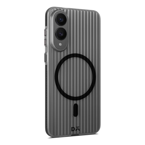 Image of DailyObjects Beam 2.0 Magnetic Case Cover Compatible with Samsung Galaxy S25 Edge | Wireless Charging Slim Back Cover | 2 Layer Edge Protection & Shockproof - Black