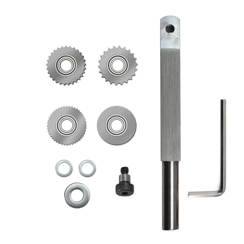 Cherrynight XLJP 1 Set Texture Woodturning Tool Thread Spiral Turning Tools Texturing And Spiralling System Alloy Steel Wheel Cutter Woodturning Accessaries 2 Cherrynight XLJP 1 Set Texture Woodturning Tool Thread Spiral Turning Tools Texturing And Spiralling System Alloy Steel Wheel Cutter Woodturning Accessaries - Image 2