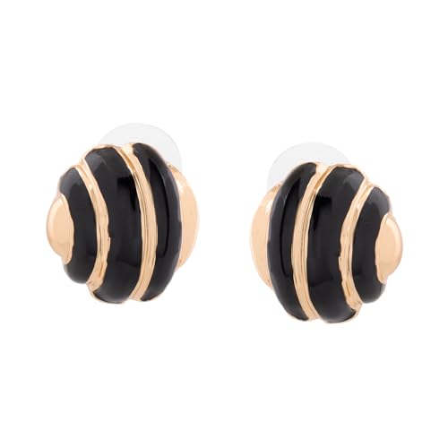 See full amazon price history chart for Estele Gold Plated Black Enamel Round Shaped Stud Earrings for Girls and Women Estele Gold Plated Black Enamel Round Shaped Stud Earrings for Girls and Women (B08CQ7VFZD) Amazon Price History, Amazon Price Tracker