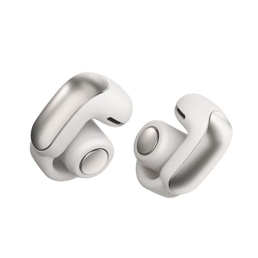 Bose Ultra Open Earbuds, fones de ouvido sem fio Open Ear, tecnologia OpenAudio, bateria com até 48 horas de duração (Branco)