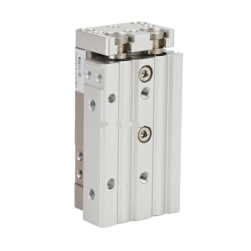 Vérin pneumatique à glissière MXQ12-50 avec accessoires A guidage linéaire