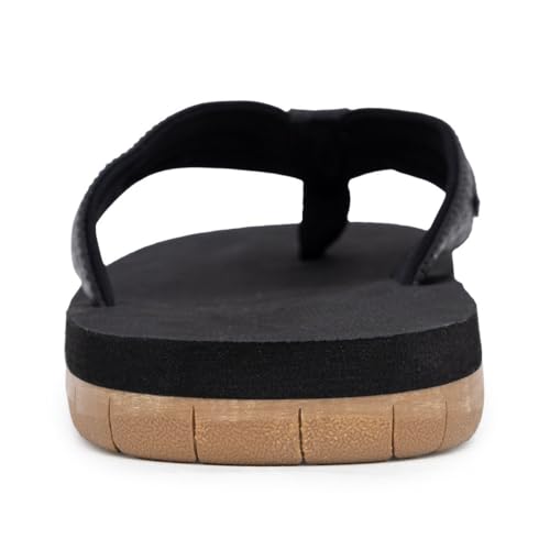 Image of Nautica Men's Flip Flop Shower Sandals Slides - Comfortable Waterproof Beach Footwear Slip-On Thong (Medium /Wide Width)