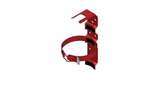 Amerex 818 Steel Fire Extinguisher Bracket, 5 lb.