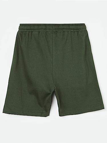 Image of Fame Forever by Lifestyle Boys Cotton Regular Fit Solid Shorts