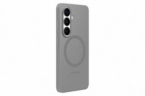 Image of Samsung Galaxy S26 Silicone Magnet Phone Case, Soft-Touch, Durable Grip, Great Feel, Gray