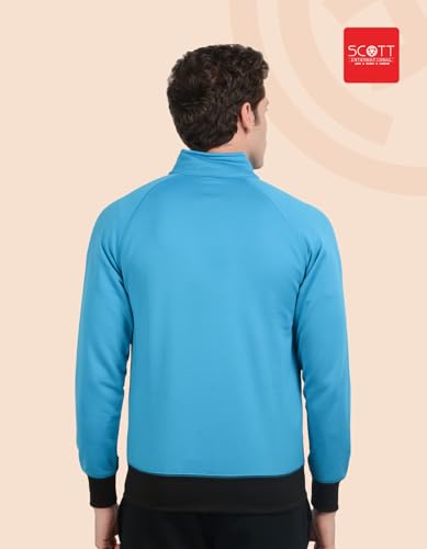Image of Scott International Jackets for Men | Winter wear | Men's Polyester Full Sleeve Zip with Pocket | Men Jackets