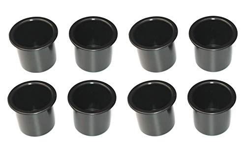 Image of Plastic 2 7 /8 Black Drop in Cup Holder Plastic Multipack Wholesale Bulk Listing Poker (8)
