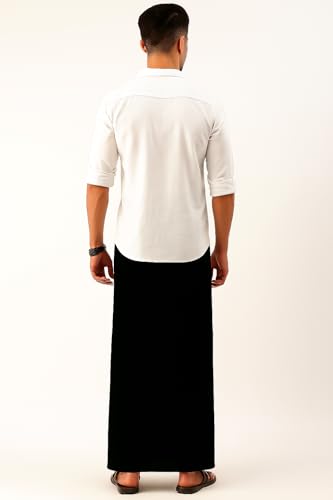 Image of pure cotton lungi for men